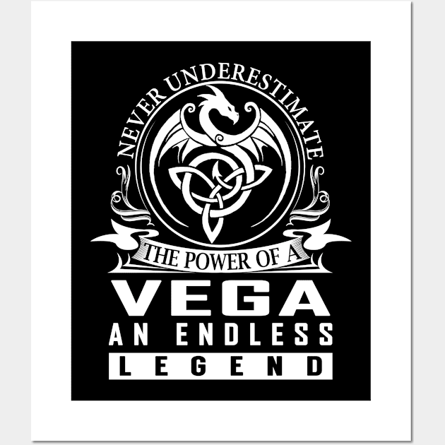 Never Underestimate The Power of a VEGA Wall Art by RenayRebollosoye